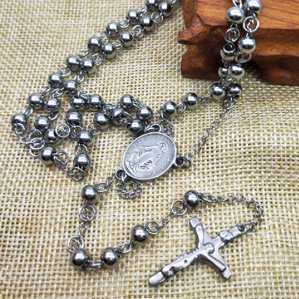 Stainless Steel Pre-Made Rosary