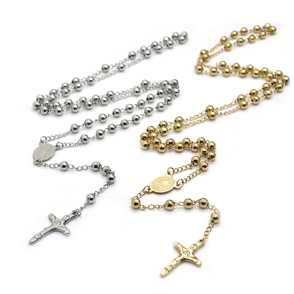 Stainless Steel Pre-Made Rosary