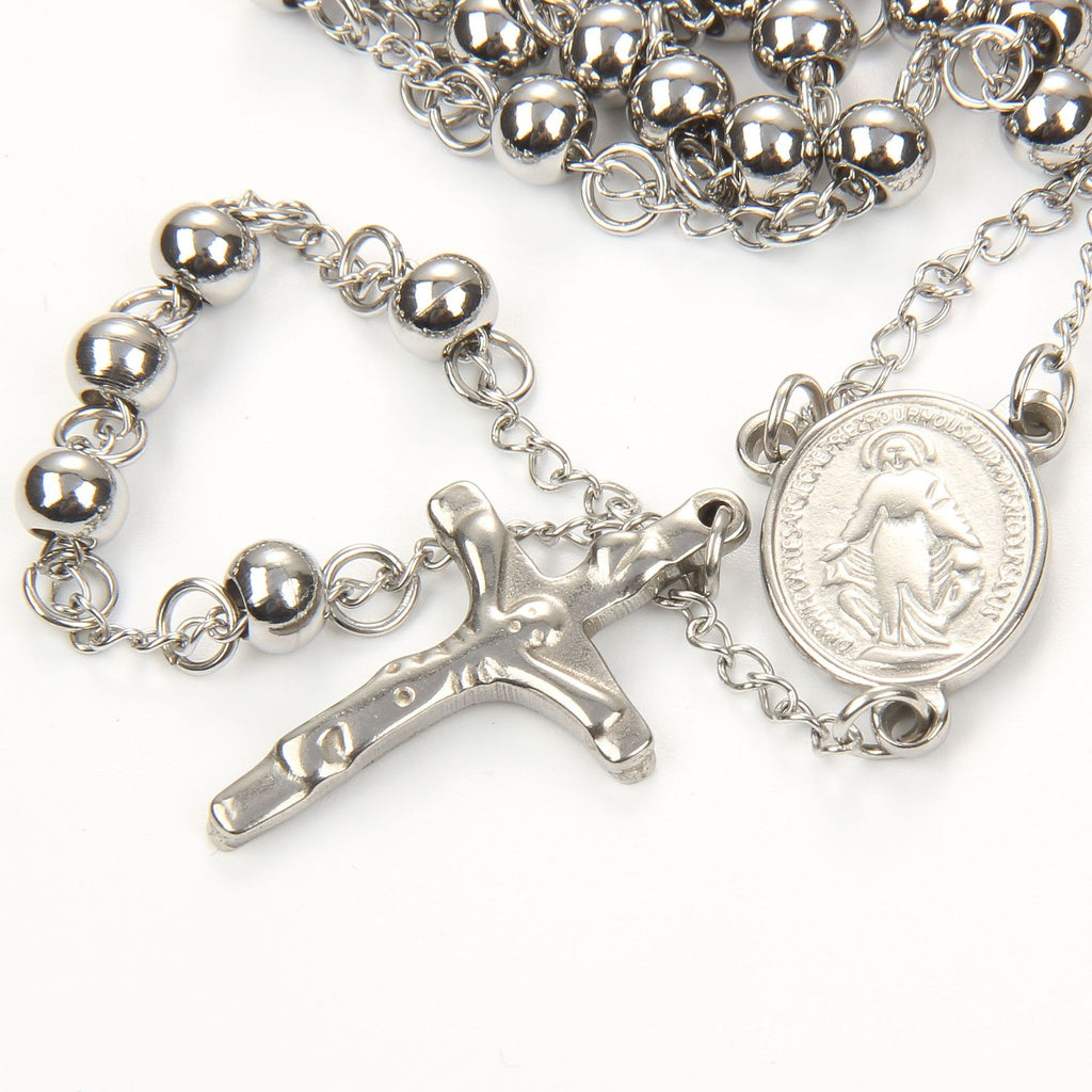 Stainless Steel Pre-Made Rosary