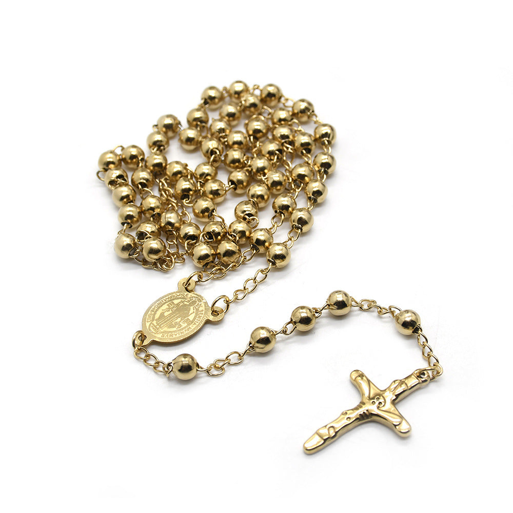 Stainless Steel Pre-Made Rosary
