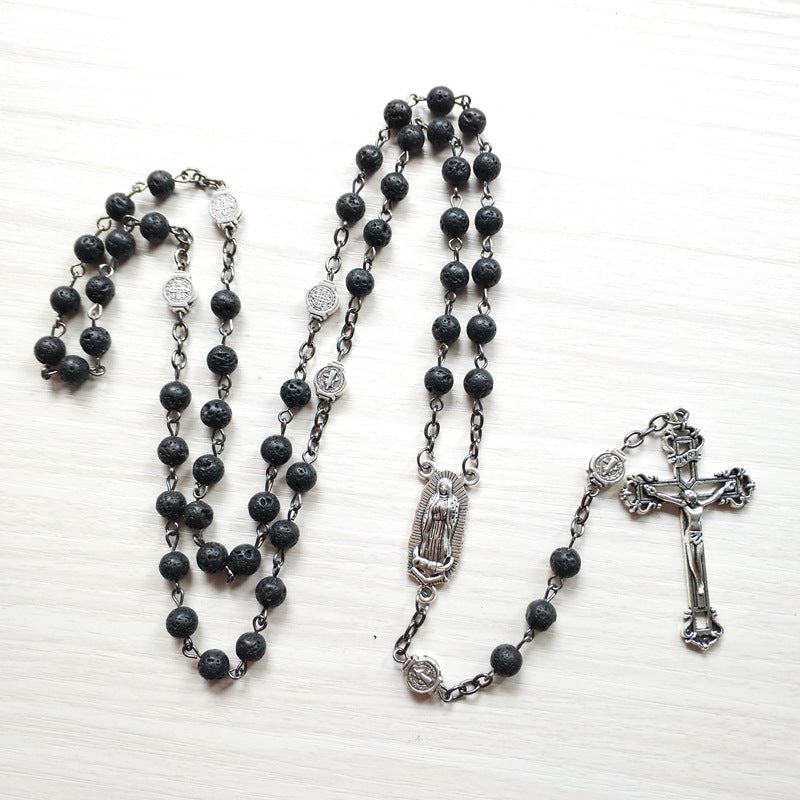 Volcanic Pre-Made Rosary